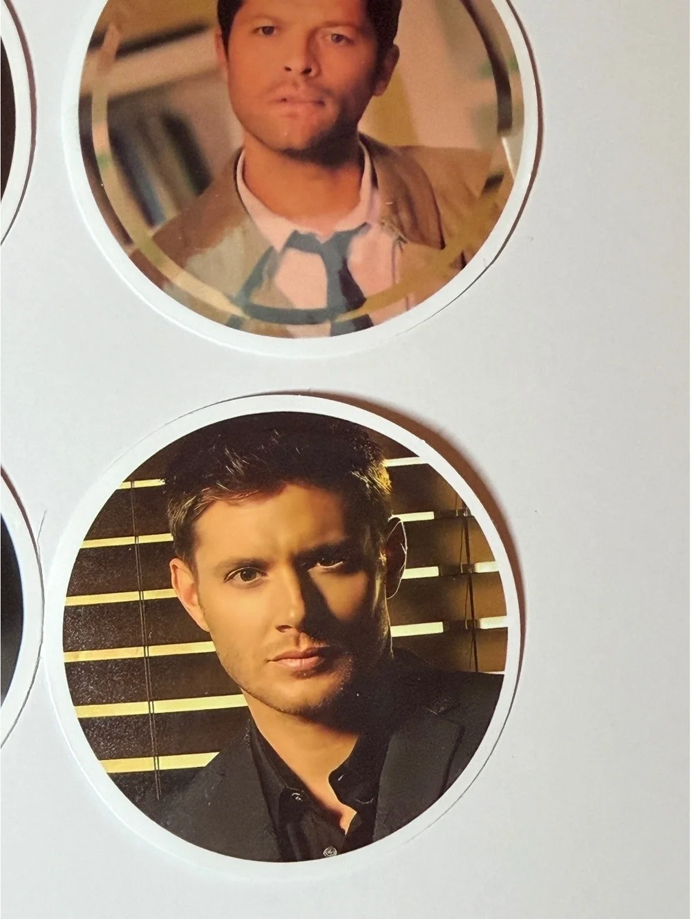 Stickers. Waterproof. 6 pack  Supernatural. Baby Dean Cas Sam